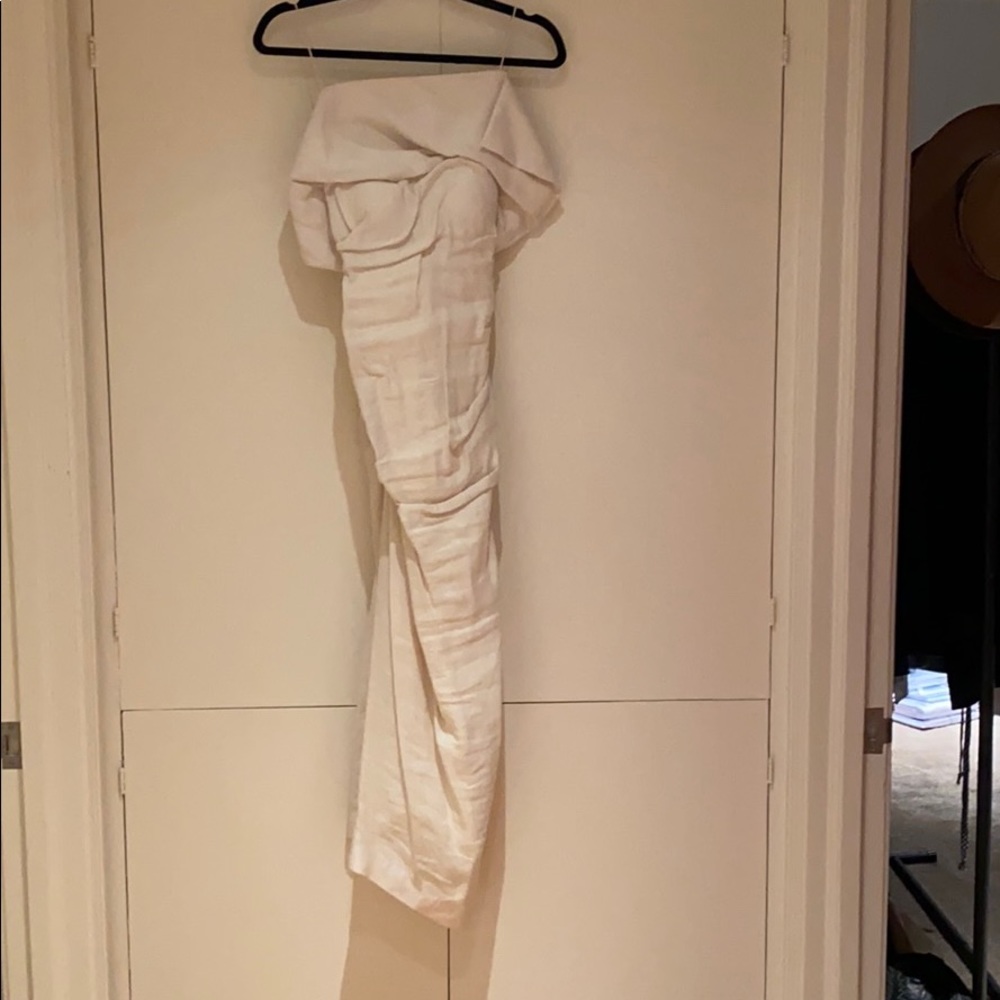 Jacquemus La Bomba strappy runway dress